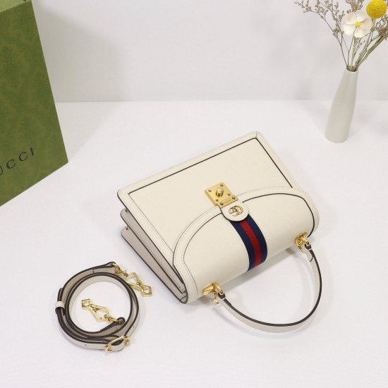 Gucci Ophidia GG Small Top Handle Bag