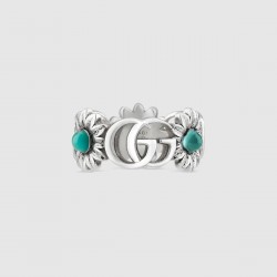 Gucci Double G Mother-of-Pearl Ring