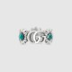 Gucci Double G Mother-of-Pearl Ring