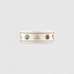 Gucci Icon Ring with Gemstones