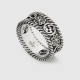 Gucci Interlocking Silver Ring