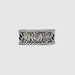 Gucci Interlocking Silver Ring