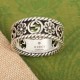 Gucci Interlocking Silver Ring