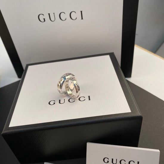 Gucci Blind for Love' Ring in Silver