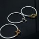 Hermes Lock Bracelet White Gold/Rose Gold/Yellow Gold