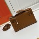 Hermes Swift Kelly Pochette Jaune Ambre 