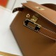 Hermes Swift Kelly Pochette Jaune Ambre 