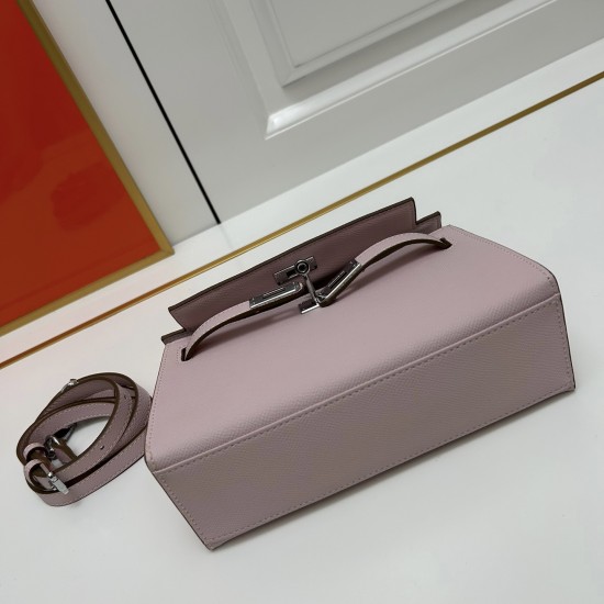 Hermes Swift Kelly Pochette Pink