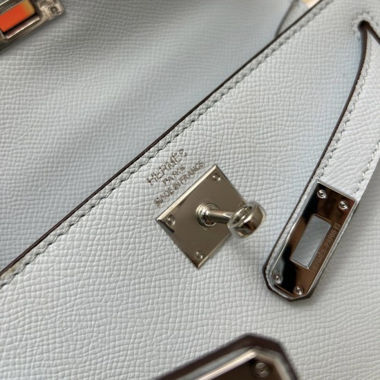 Hermes Swift Kelly Pochette Sky Blue