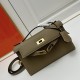 Hermes Swift Kelly Pochette Light Brown