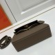 Hermes Swift Kelly Pochette Dark Brown