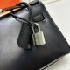 Hermes Swift Kelly Pochette Black