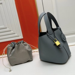 Hermes Picotin Lock 18 Grey