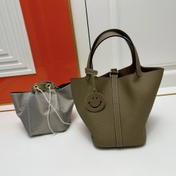 Hermes Picotin Lock 18 Light Brown