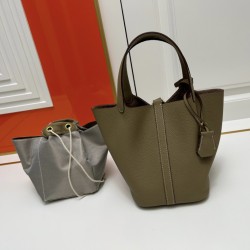 Hermes Picotin Lock 18 Light Brown