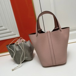 Hermes Picotin Lock 18 Light Pink