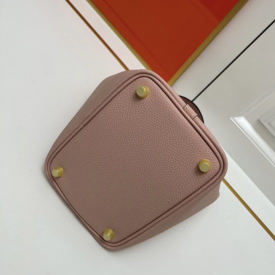 Hermes Picotin Lock 18 Light Pink