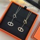 Hermes Chaine D’Ancre Necklace With Diamonds 3 Colors