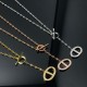 Hermes Chaine D’Ancre Necklace With Diamonds 3 Colors