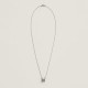 Hermes Pop H Pendant Necklace In Mocha