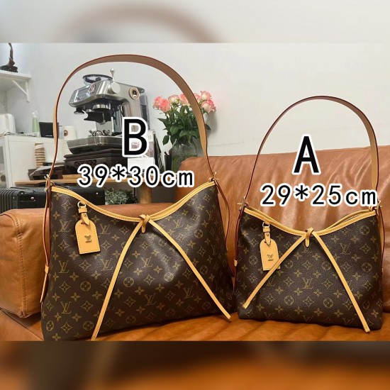 LV LouisVuitton Carry All  Hand Bag,Shoulder Bags size:29x25cm & size:39x30cm