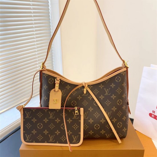 LV LouisVuitton Carry All  Hand Bag,Shoulder Bags size:29x25cm & size:39x30cm