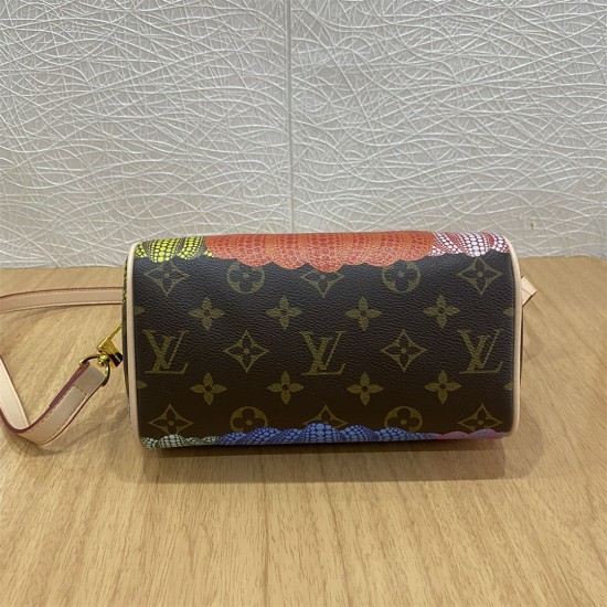 LV LouisVuitton Pumpkin LV x YK SPEEDY BANDOULIÈRE 20 Bag Hand Bag,Shoulder Bags