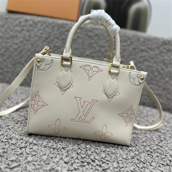 LV LouisVuitton Academy OnTheGo Hand Bag,Shoulder Bags 