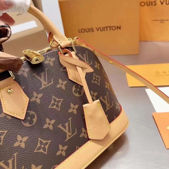 LV LouisVuitton Alma BB Retiro Bag Shoulder Bags 009