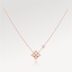 Lv Color Blossom BB Star Pendant, Pink Gold, Pink Mother-Of-Pearl And Diamond