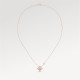 Lv Color Blossom BB Star Pendant, Pink Gold, Pink Mother-Of-Pearl And Diamond