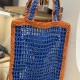 PRADA Shoulder Bags 010 Woven Tote Bag