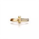 Tiffany T1 Ring 18k Gold With Diamonds 