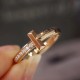 Tiffany T1 Ring 18k Gold With Diamonds 