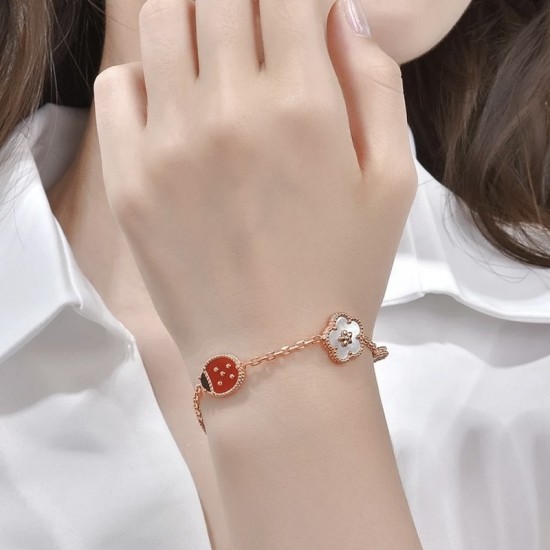 Van Cleef & Arpels Lucky Spring bracelet 5 motifs