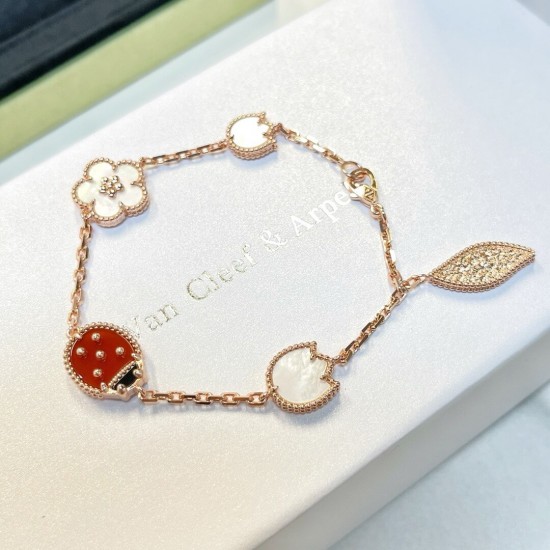 Van Cleef & Arpels Lucky Spring bracelet 5 motifs