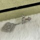 Van Cleef & Arpels Magic Alhambra Earrings 2 Motifs With Pave Diamonds 3 Colors