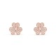 Van Cleef & Arpels Frivole Earrings With Pave Diamond 3 Colors