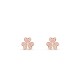 Van Cleef & Arpels Frivole Earrings With Pave Diamond 3 Colors Mini