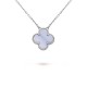 Van Cleef & Arpels Vintage Alhambra Necklace in Violet