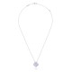 Van Cleef & Arpels Vintage Alhambra Necklace in Violet