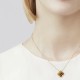 Van Cleef & Arpels Vintage Alhambra Necklace in Amber