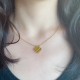 Van Cleef & Arpels Vintage Alhambra Necklace in Amber