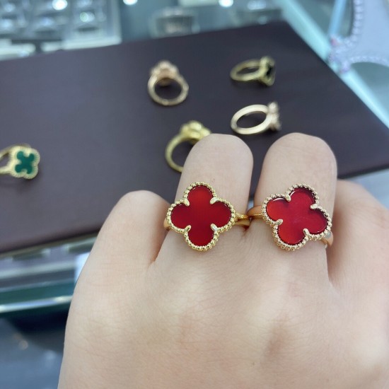 Van Cleef & Arpels Magic Alhambra Rings