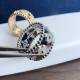 Van Cleef & Arpels Perlee Clovers Hoop Rings