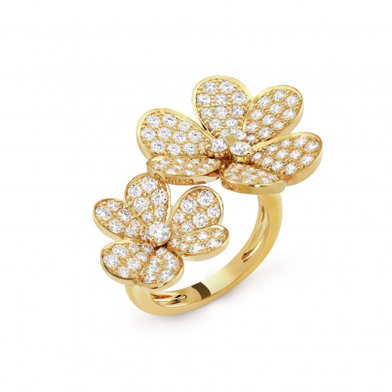 Van Cleef & Arpels Frivole Between the Finger ring