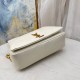 YSL Jamie 4.3 Quilted Leather Shoulder Bag in White