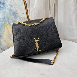 YSL Jamie 4.3 Quilted Leather Shoulder Bag in Black