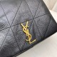 YSL Jamie 4.3 Quilted Leather Shoulder Bag in Black