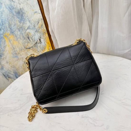 YSL Jamie 4.3 Small Quilted Leather Shoulder Bag in Black